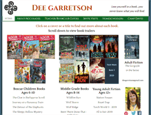 Tablet Screenshot of deegarretson.com